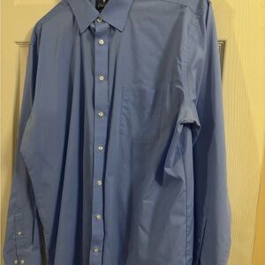 Stafford Sky Blue Men's Dress Shirt